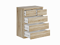 МАЛЬТА комод 3+2 ящика 80х99 сонома RU