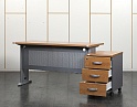 Купить Комплект офисной мебели стол с тумбой Berlin 1 400х650х740 ЛДСП Ольха   (СПЭЛК-24061)