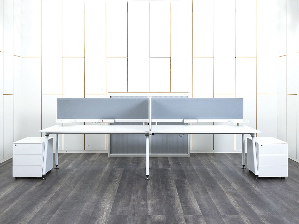 Комплект офисной мебели Herman Miller 3 200х880х1 180 ЛДСП Белый   (КОМБ2-13112)