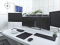 Комплект офисной мебели Technology Desking 2 050х1 330х720 ЛДСП Серый   (КОМС-01101)