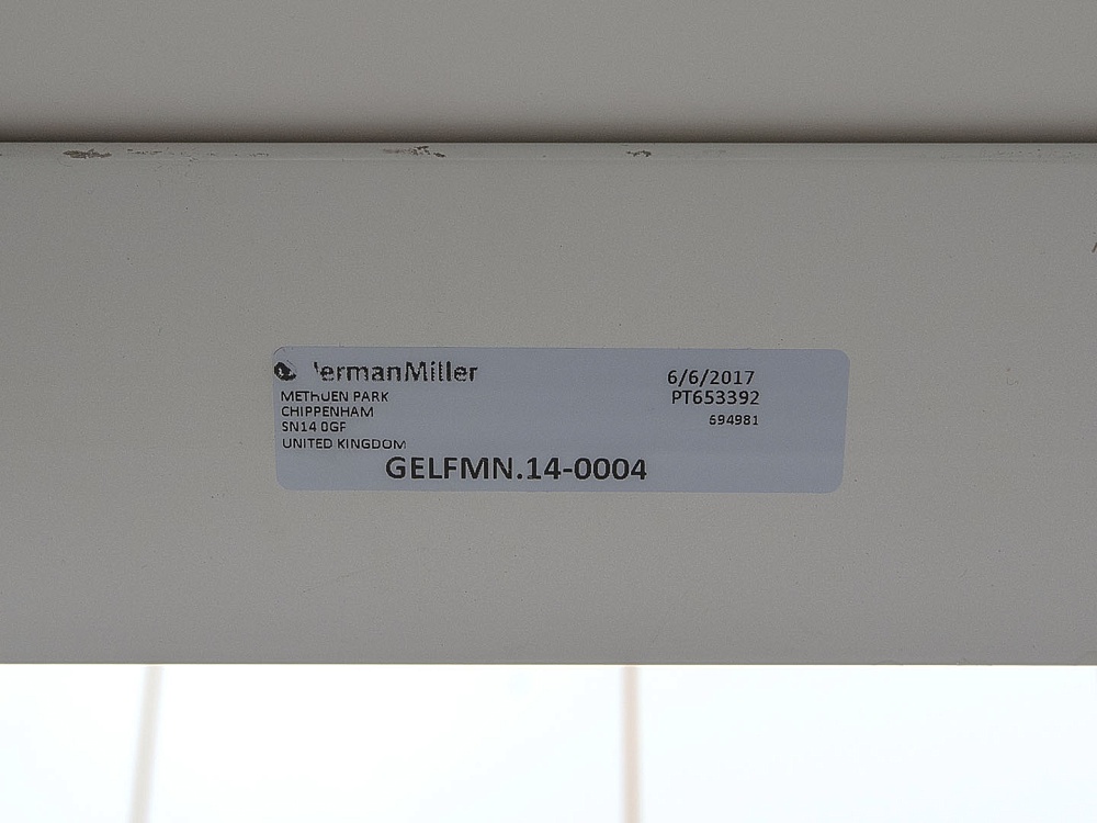 Офисный стол для переговоров Herman Miller 2 400х1 400х750 ЛДСП Белый   (СГПБ-20033)