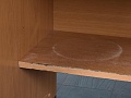 Комплект офисной мебели стол с тумбой  1 300х680х770 ЛДСП Ольха   (СППЛк-12120)