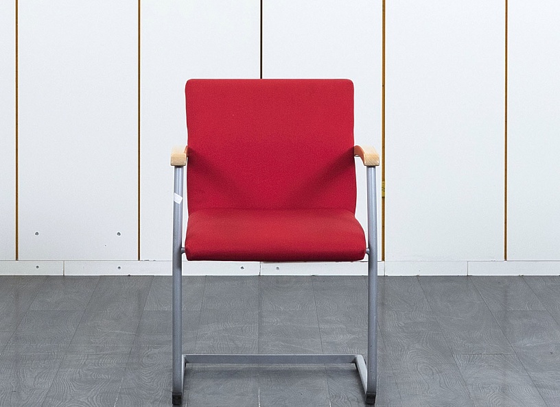 Конференц кресло для переговорной  Красный Ткань Bene   (УДТК-29111)