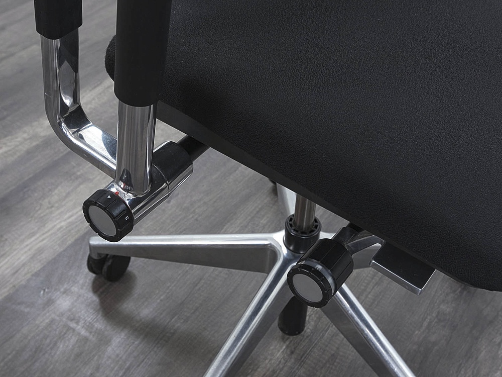 Офисное кресло руководителя  SteelCase Ткань Черный Please 2 Ergonomic  (КРТЧ-17113)