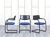 Конференц кресло для переговорной  Синий Ткань VITRA VISAVIS 2  (КДТН-28113)