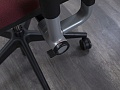 Офисное кресло руководителя  SteelCase Ткань Красный Please 2 Ergonomic  (КРТК-02072)