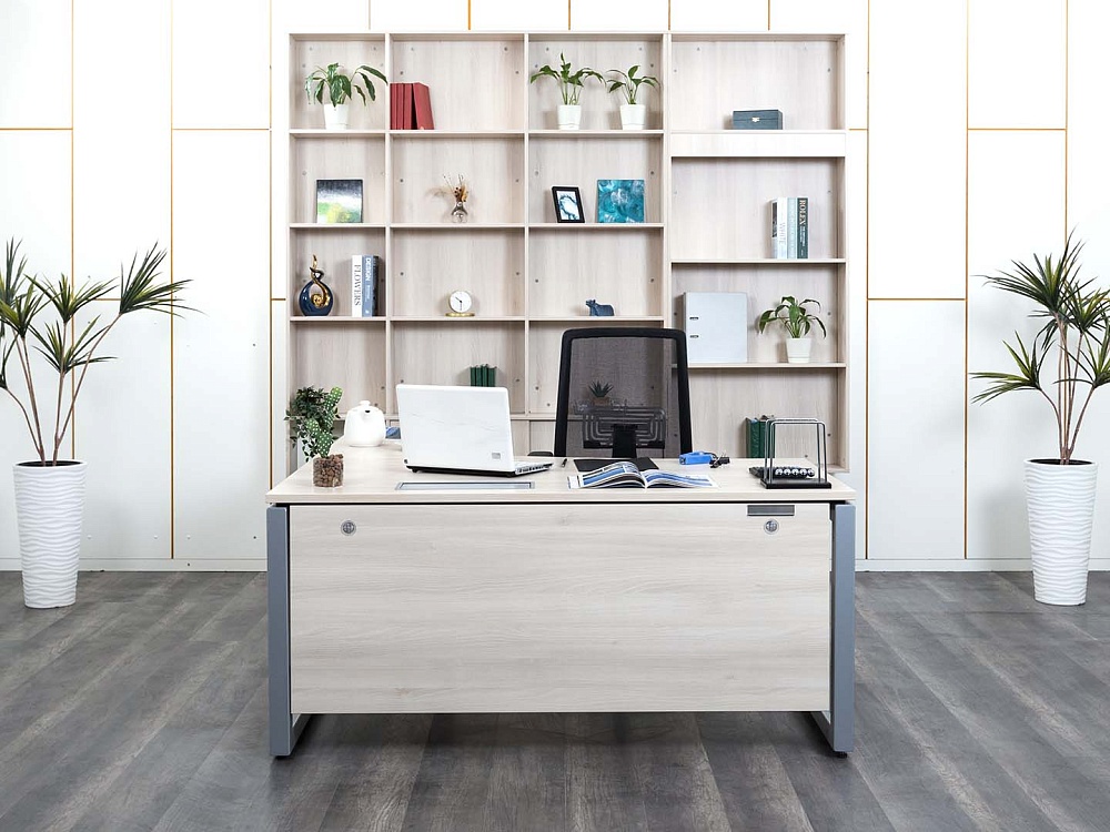 Кабинет руководителя SteelCase 1 600х2 000х750 ЛДСП Клен   (КРВ-26112)