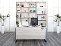Кабинет руководителя SteelCase 1 600х2 000х750 ЛДСП Клен   (КРВ-26112)