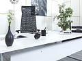 Стол для руководителя GBD 2 000х1 000х725 ЛДСП Белый Carre  (СРБ1-08024)