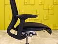 Офисное кресло для персонала на колесах Think Steelcase Ткань Чёрный Франция_КПТЧ-100924