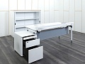 Кабинет руководителя Herman Miller 1 800х880х820 ЛДСП Белый   (КРБ-13112)