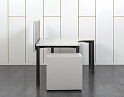 Купить Комплект офисной мебели стол с тумбой Bene 1 600х1 200х750 ЛДСП Серый   (СПУСКп-16081)