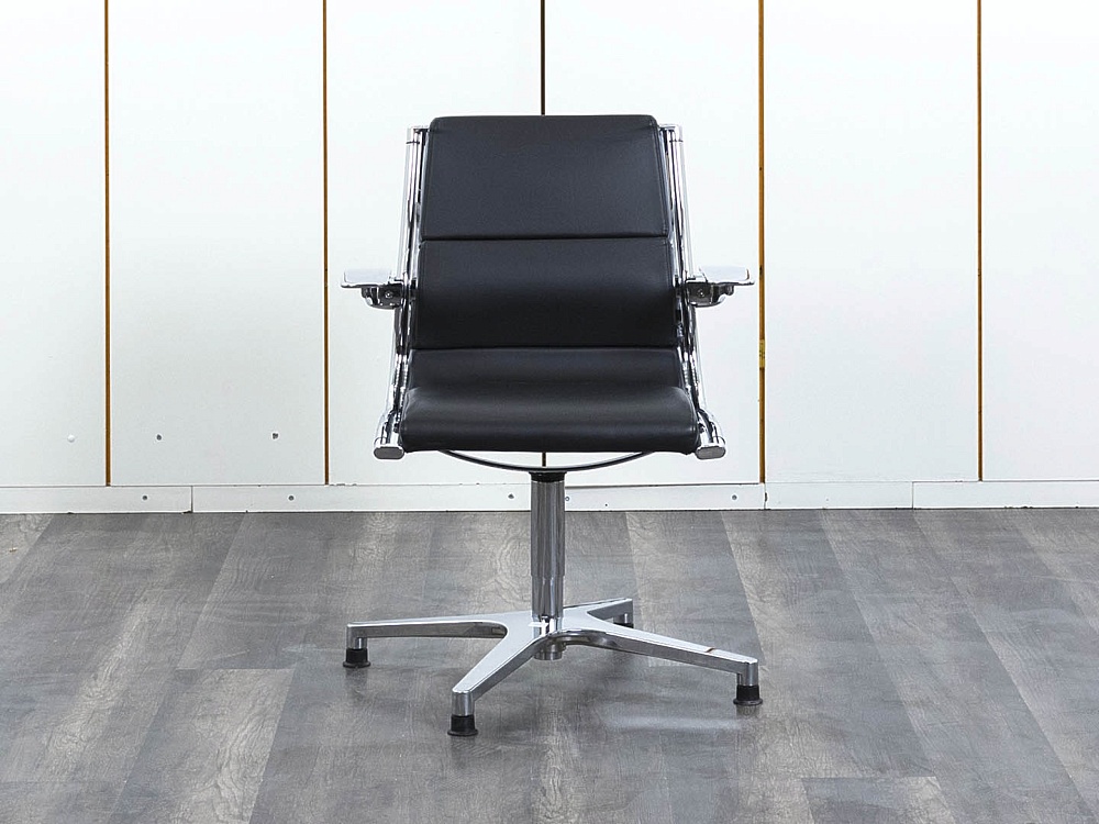 Комплект из 2-х кресел Sitland  Кожа Черный SIT IT MANAGER  (КНКЧК-16112)