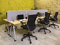 Комплект офисной мебели на 6 человек KNOLL ЛДСП Клен США  ГКВ-24076