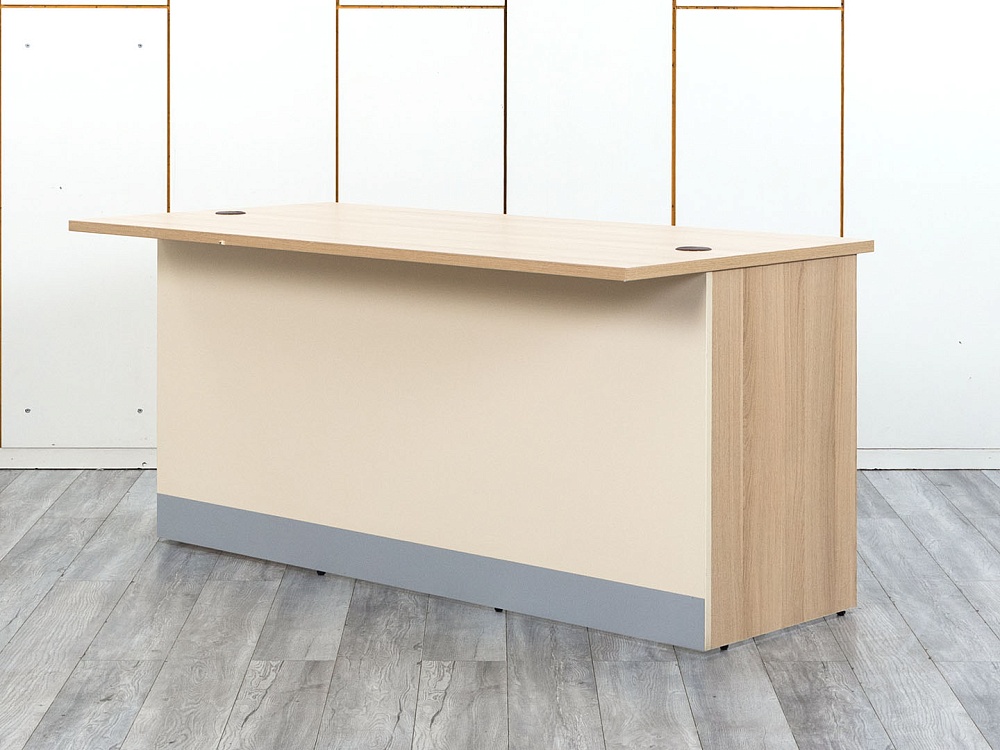 Офисный стол прямой  1 600х800х750 ЛДСП Зебрано   (СППЗ-05124)