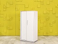 Шкаф для документов офисный Steelcase ЛДСП Белый Германия  ШД2ДБ4-30016