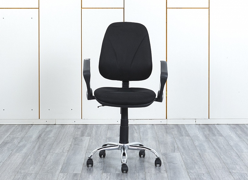 Офисное кресло для персонала   Ткань Черный   (КПТЧ1-29034)