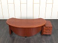 Стол для руководителя Tazio 2 150х1 150х730 Дерево Махагон   (СРПШК-04120)