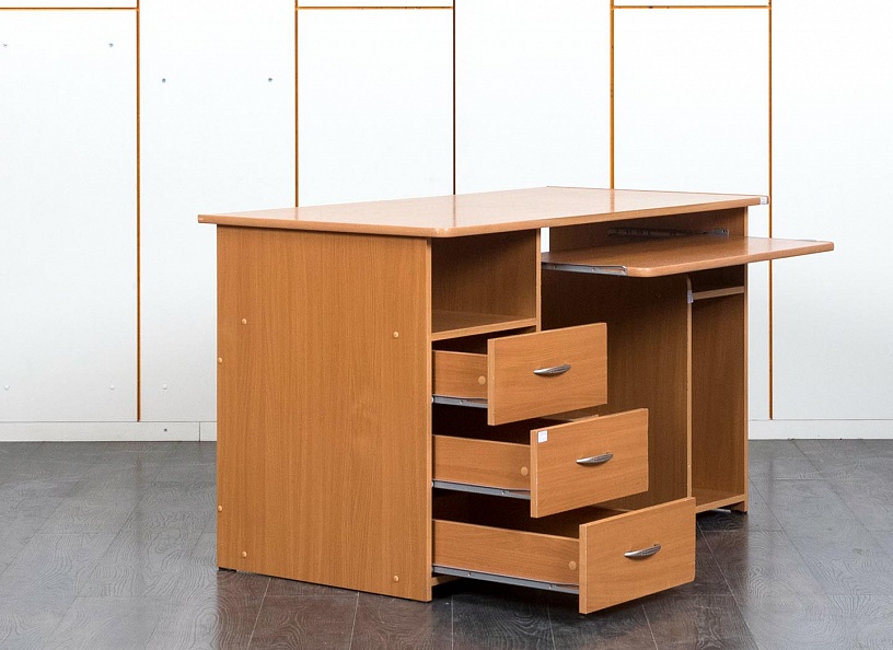 Комплект офисной мебели стол с тумбой  1 300х680х770 ЛДСП Ольха   (СППЛк-12120)