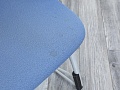 Конференц кресло для переговорной  Синий Ткань SteelCase   (УДТН-01074)