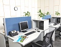 Купить Комплект офисной мебели стол с тумбой  1 190х800х730 ЛДСП Серый   (КОМС-22100)