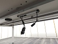 Офисный стол для переговоров Herman Miller 2 400х1 400х750 ЛДСП Белый   (СГПБ-02122)