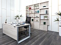 Кабинет руководителя SteelCase 1 600х2 000х750 ЛДСП Клен   (КРВ-26112)