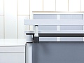 Кабинет руководителя Herman Miller 1 800х880х820 ЛДСП Белый   (КРБ-13112)