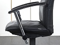 Офисное кресло руководителя  SATO Кожа Черный Tiger A  (КРКЧ1-02070)