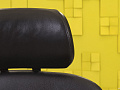 Офисное кресло руководителя на колесах Leap V2 Steelcase Кожа Чёрный Франция  КРКЧ-23066