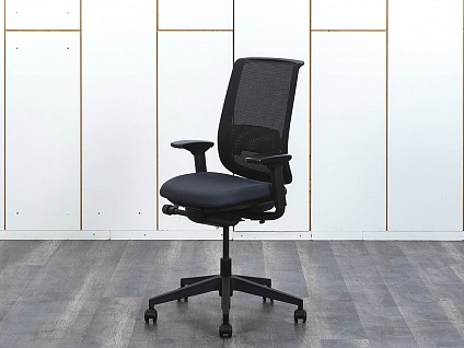 Офисное кресло для персонала  SteelCase Ткань Черный   (КПСЧ-30112)