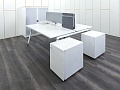 Комплект офисной мебели Herman Miller 1 600х1 650х1 180 ЛДСП Белый   (КОМБ-13112)