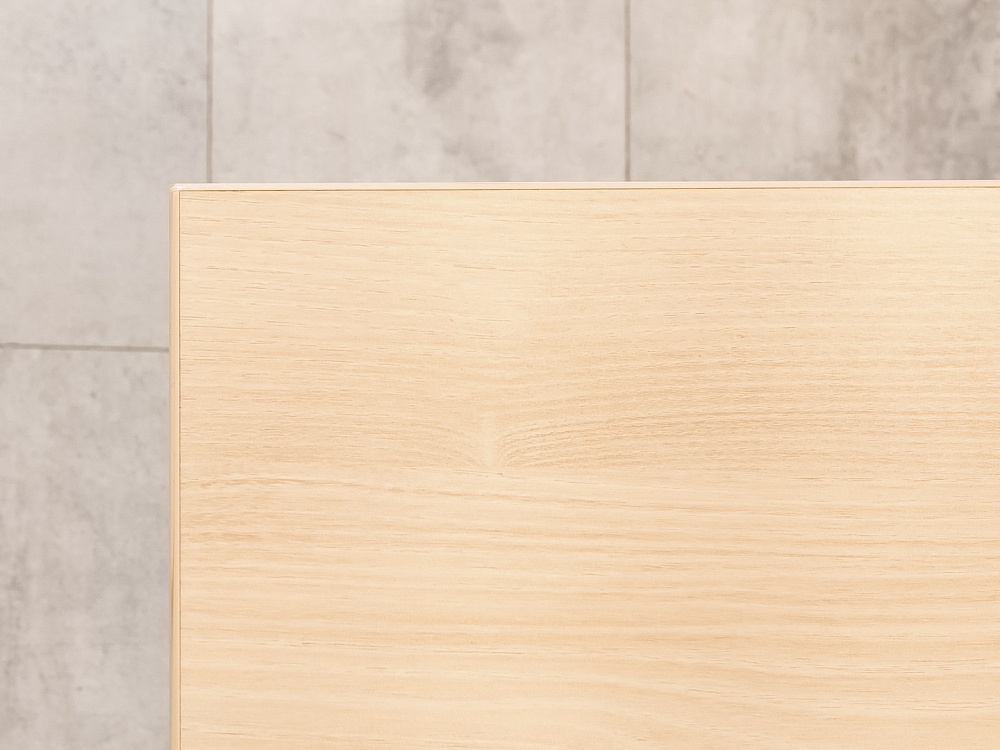 Офисный стол для переговоров Steelcase ЛДСП Зебрано Франция  СГПЗ1-04026