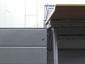 Комплект офисной мебели Herman Miller 3 200х1 800х1 000 ЛДСП Орех   (КОМХ1-16082)