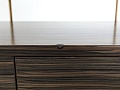 Кабинет руководителя Sinetica 2 280х2 000х730 Шпон Зебрано Ego Cotto  (КРЗ-07034)