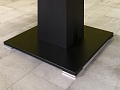 Офисный стол для переговоров Ego 2200x1200x750 Шпон Зебрано Италия_СГПЗ-271123