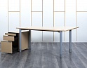 Купить Комплект офисной мебели стол с тумбой Bene 1 600х1 200х750 ЛДСП Бук   (СПУВКл-13081)