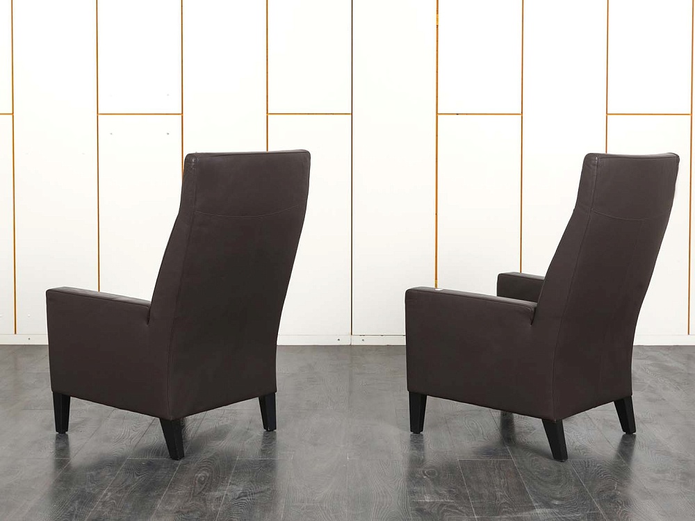 Комплект из 2-х кресел Walter Knoll Кожа Коричневый   (КНККК-30011)