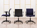 Конференц кресло для переговорной  Синий Ткань SteelCase   (УНТН-12128)