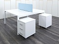 Комплект офисной мебели Herman Miller 1 400х1 630х1 150 ЛДСП Белый   (КОМБ-02122)
