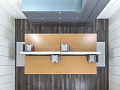 Комплект офисной мебели Herman Miller 3 200х1 800х1 000 ЛДСП Орех   (КОМХ1-16082)