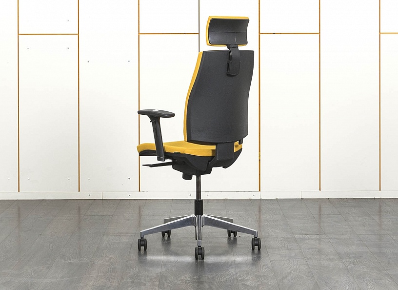 Офисное кресло руководителя  Job Ткань Желтый   (КРТЖ-25051)