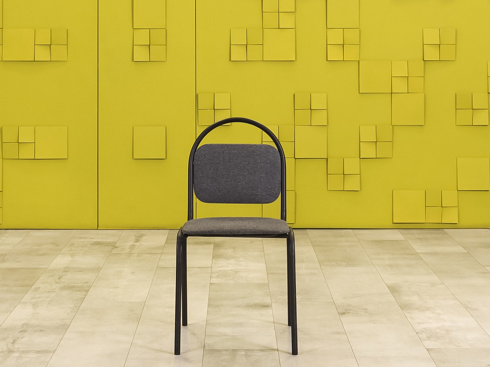 Офисный стул  Ткань Чёрный Россия  ИЗО(м)