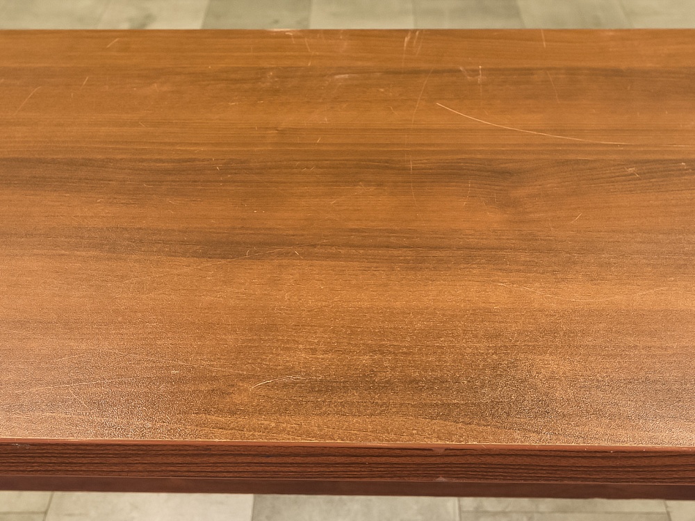 Офисный стол прямой  ЛДСП Вишня Россия  СППШ2-13046