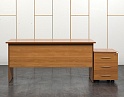Купить Комплект офисной мебели стол с тумбой  1 600х700х750 ЛДСП Ольха   (СППЛК-01061)
