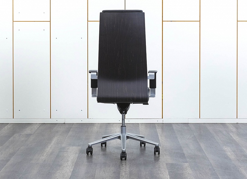 Офисное кресло руководителя  Sitland  Кожа Черный Modera A  (КРКЧ-21072)