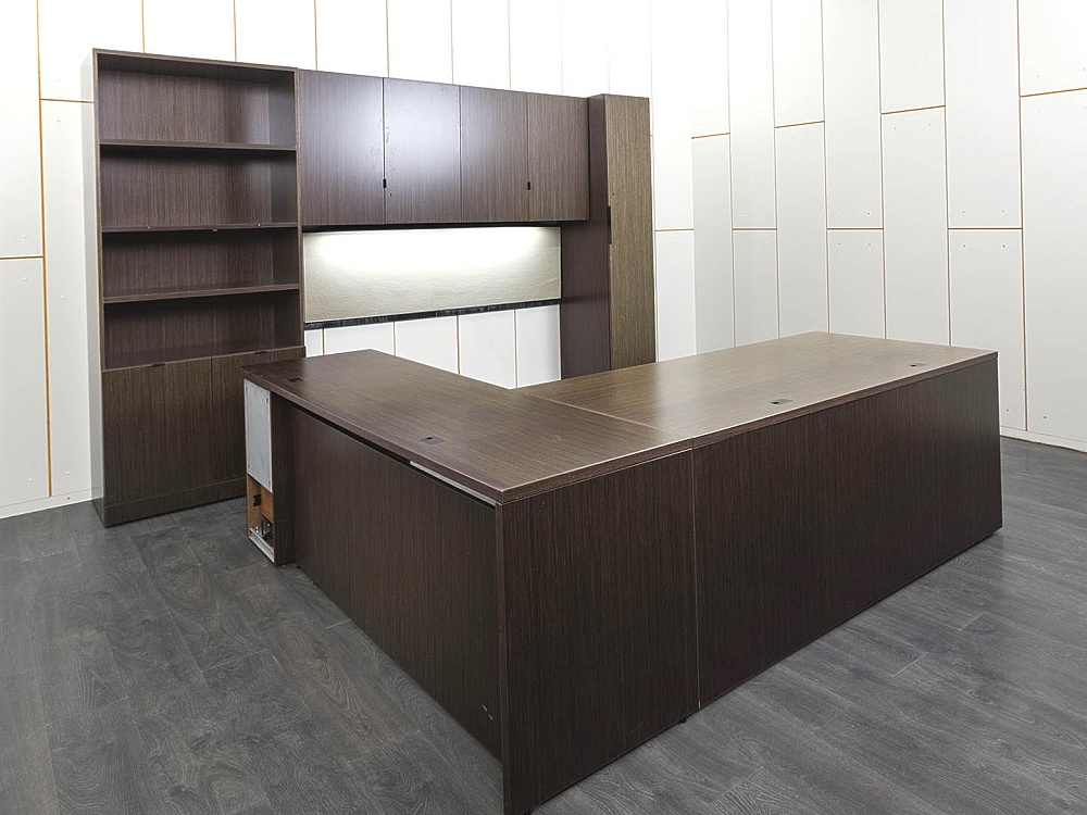 Кабинет руководителя Walter Knoll 2 430х2 130х750 ЛДСП Венге   (КРЕ1-17091)