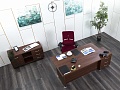 Кабинет руководителя  1 600х900х760 ЛДСП Вишня   (КРШ-19092)