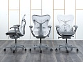 Офисное кресло руководителя  Herman Miller Сетка Белый Mirra  (КРСБ-13112)