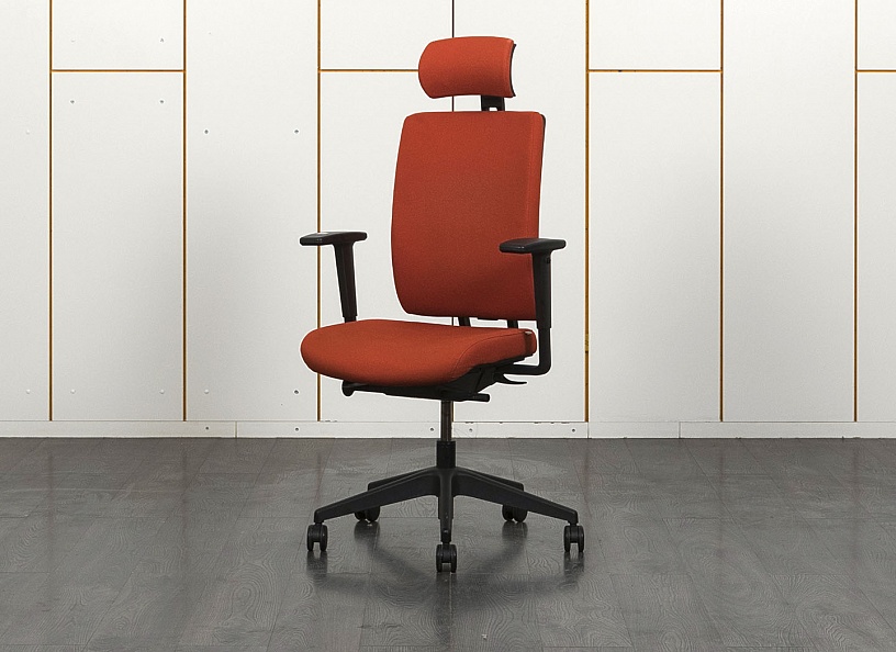 Офисное кресло руководителя  Profim Ткань Оранжевый   (КРТК-21051)